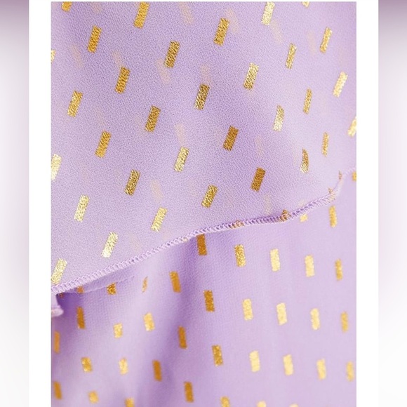 BloomChic Curve Chiffon Foil Midi Dress - Picture 4 of 6